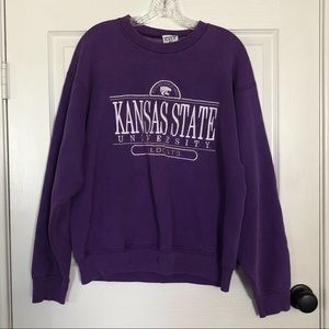 Vintage Galt Sand Kansas State sweatshirt, Sz L